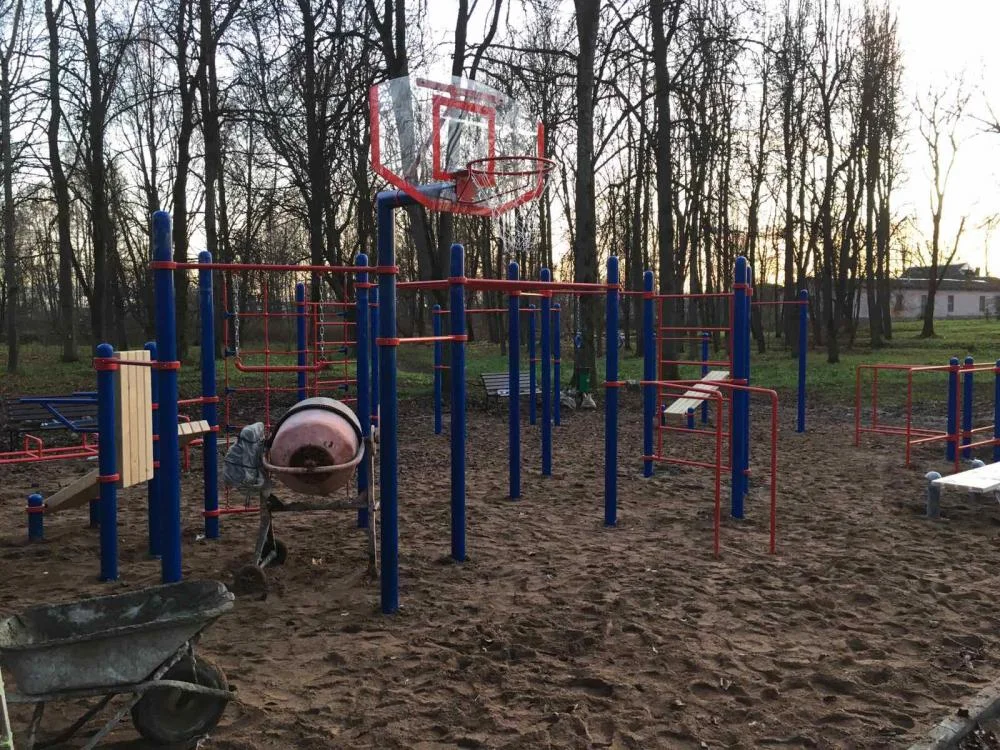 Спортивный комплекс в Порхове